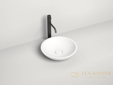 раковина salini callista 1101205sm s-stone 36.5x36.5 см, белый